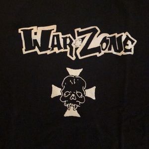 Warzone NYHC T-shirt. Size Large